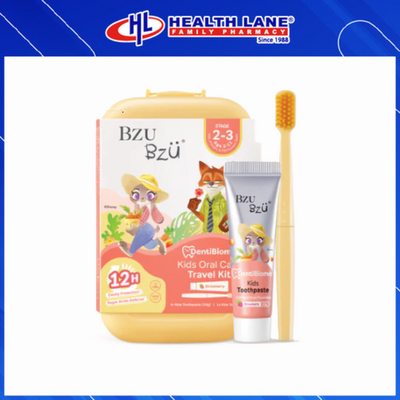 BZU BZU DentiBiome Kids Oral Travel Kit (Stage 2-3) 1SET